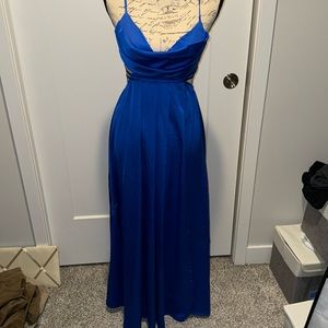 Hello Molly royal blue dress size 8